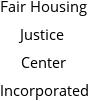 Fair Housing Justice Center Incorporated