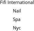 Fifi International Nail Spa Nyc