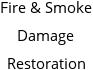 Fire & Smoke Damage Restoration