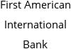 First American International Bank