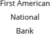 First American National Bank