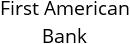 First American Bank