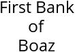 First Bank of Boaz