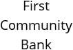 First Community Bank