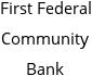 First Federal Community Bank