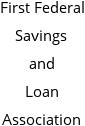 First Federal Savings and Loan Association