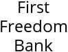 First Freedom Bank