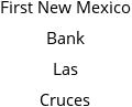 First New Mexico Bank Las Cruces