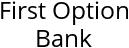 First Option Bank