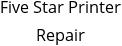 Five Star Printer Repair