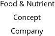 Food & Nutrient Concept Company