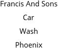 Francis And Sons Car Wash Phoenix