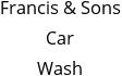 Francis & Sons Car Wash