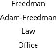 Freedman Adam-Freedman Law Office