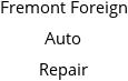 Fremont Foreign Auto Repair