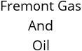 Fremont Gas And Oil