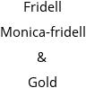 Fridell Monica-fridell & Gold