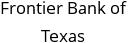 Frontier Bank of Texas