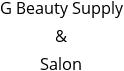 G Beauty Supply & Salon