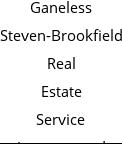 Ganeless Steven-Brookfield Real Estate Service Incorporated