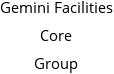 Gemini Facilities Core Group