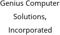 Genius Computer Solutions, Incorporated