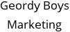 Geordy Boys Marketing