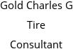 Gold Charles G Tire Consultant