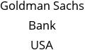 Goldman Sachs Bank USA