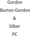 Gordon Burton-Gordon & Silber PC