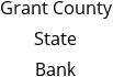 Grant County State Bank