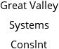 Great Valley Systems Conslnt