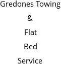 Gredones Towing & Flat Bed Service