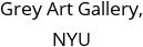 Grey Art Gallery, NYU