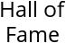 Hall of Fame