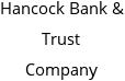 Hancock Bank & Trust Company