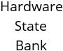 Hardware State Bank