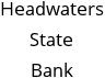 Headwaters State Bank