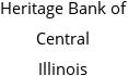 Heritage Bank of Central Illinois