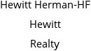 Hewitt Herman-HF Hewitt Realty