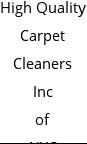 High Quality Carpet Cleaners Inc of NYC