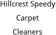 Hillcrest Speedy Carpet Cleaners