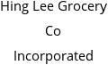 Hing Lee Grocery Co Incorporated