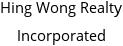 Hing Wong Realty Incorporated