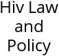 Hiv Law and Policy