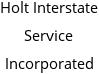 Holt Interstate Service Incorporated