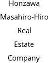 Honzawa Masahiro-Hiro Real Estate Company