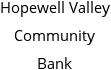 Hopewell Valley Community Bank