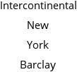 Intercontinental New York Barclay