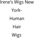 Irene's Wigs New York- Human Hair Wigs